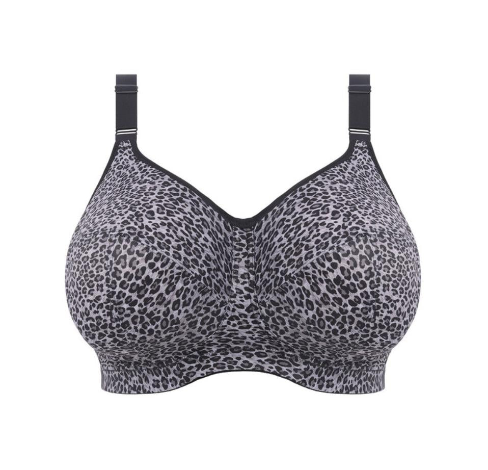 Goddess Celeste Non Wired Bra in Gray Leopard GD6114-Non-Wired Bras-Goddess-Gray Leopard-44-K-Anna Bella Fine Lingerie, Reveal Your Most Gorgeous Self!
