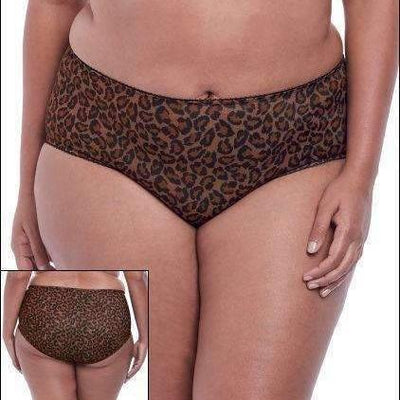 Goddess Kayla Brief 6168-Anna Bella Fine Lingerie-Dark Leopard-Large-