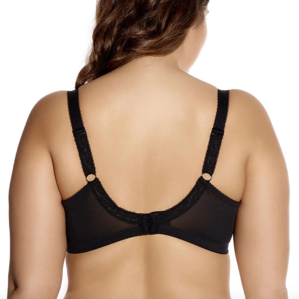 Goddess Keira UW Bra in Black GD6090-Bras-Goddess-Black-40-JJ-Anna Bella Fine Lingerie, Reveal Your Most Gorgeous Self!