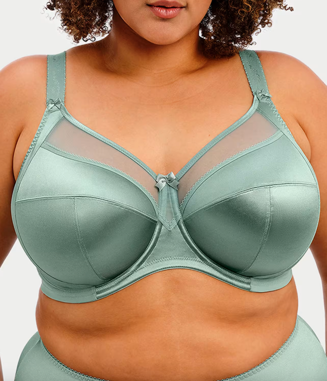 Goddess Keira UW Bra in Seafoam GD6090-Bras-Goddess-Seafoam-46-G-Anna Bella Fine Lingerie, Reveal Your Most Gorgeous Self!