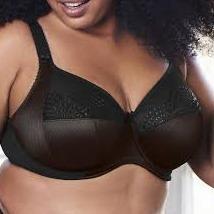 Goddess Sarah UW Banded Bra GD6020-Bras-Goddess-Black-38-F-Anna Bella Fine Lingerie, Reveal Your Most Gorgeous Self!