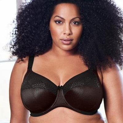 Goddess Sarah UW Banded Bra GD6020-Anna Bella Fine Lingerie-Black-38-F