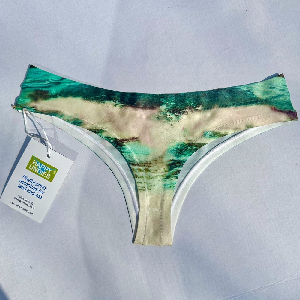 Happy Undies Water Woman String-Panties-Happy Undies-Water Woman-XSmall-Anna Bella Fine Lingerie, Reveal Your Most Gorgeous Self!