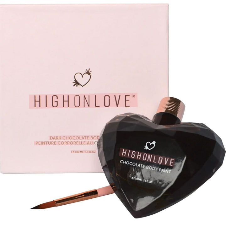 High On Love Dark Chocolate Body Paint HOL-1804-3-Personal Care-High on Love-Anna Bella Fine Lingerie, Reveal Your Most Gorgeous Self!