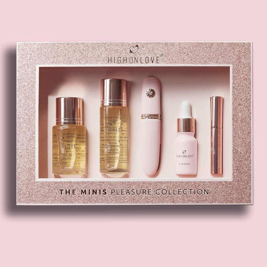 High on Love Mini Pleasure Collection-Seductive Accessories-High on Love-Anna Bella Fine Lingerie, Reveal Your Most Gorgeous Self!