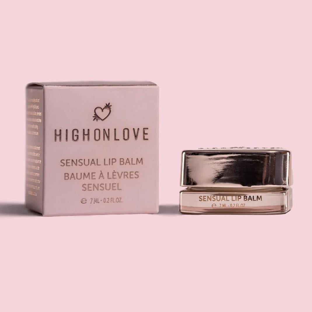 High on Love Sensual Lip Balm-Seductive Accessories-High on Love-Anna Bella Fine Lingerie, Reveal Your Most Gorgeous Self!