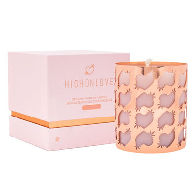 High on Love Sensual Massage Candle HOL-1818-3-Seductive Accessories-High on Love-Anna Bella Fine Lingerie, Reveal Your Most Gorgeous Self!