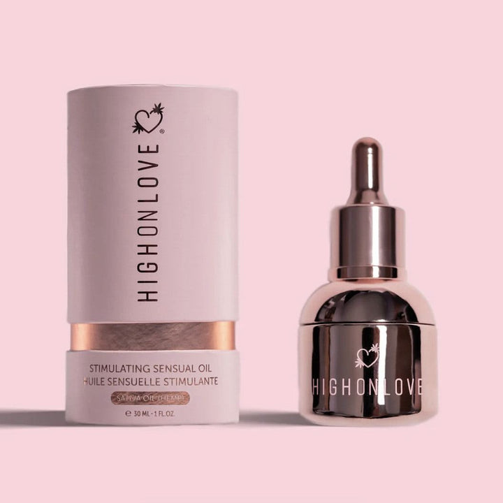 High on Love Stimulating Sensual Oil HOL-1810-3-Personal Care-High on Love-Anna Bella Fine Lingerie, Reveal Your Most Gorgeous Self!