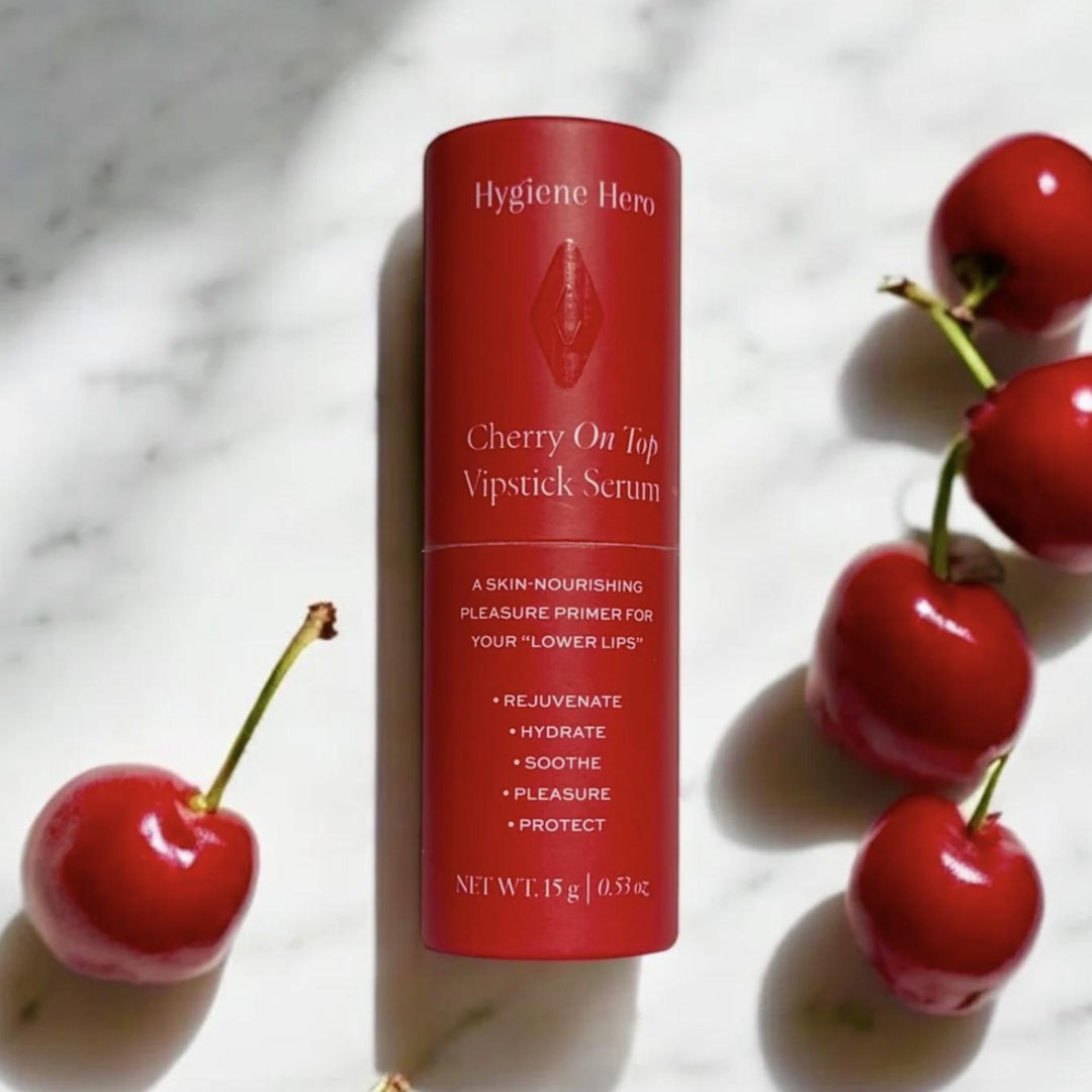 Hygiene Hero Vipstick Serum in Cherry on Top-Anna Bella Fine Lingerie-