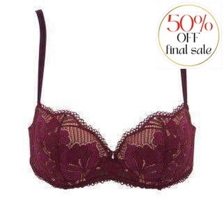 Implicite Atomic Padded Demi Bra 24G336-Bras-Implicite-Amethyst-34-B-Anna Bella Fine Lingerie, Reveal Your Most Gorgeous Self!