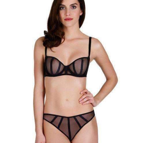 Implicite Talisman Demi Cup Bra 23B330-Anna Bella Fine Lingerie-Black-32-C