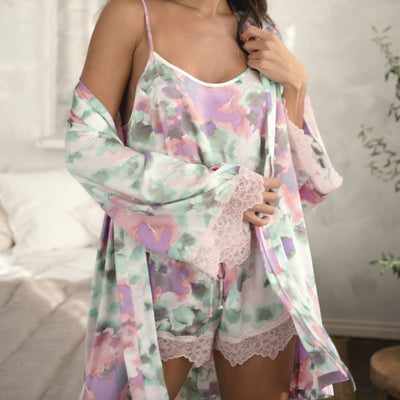 Jonquil A Moment Like This Wrap AMS130 in Light Rose-Loungewear-Jonquil in Bloom-Light Rose-XSmall/Small-Anna Bella Fine Lingerie, Reveal Your Most Gorgeous Self!