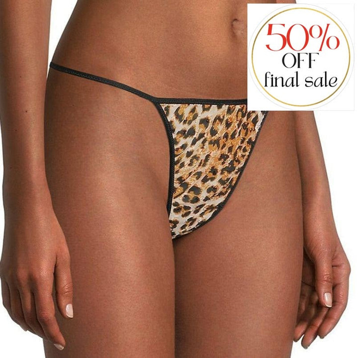 Jonquil Angela Babydoll in Leopard AGA180-Loungewear-Jonquil in Bloom-Leopard-XSmall-Anna Bella Fine Lingerie, Reveal Your Most Gorgeous Self!