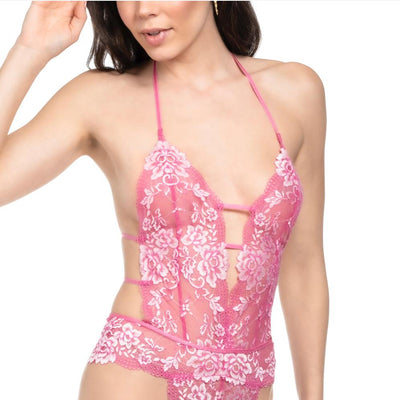 Jonquil Annalee Teddy AEA097-Bodysuit-Jonquil in Bloom-Rose Orchidee-XSmall-Anna Bella Fine Lingerie, Reveal Your Most Gorgeous Self!
