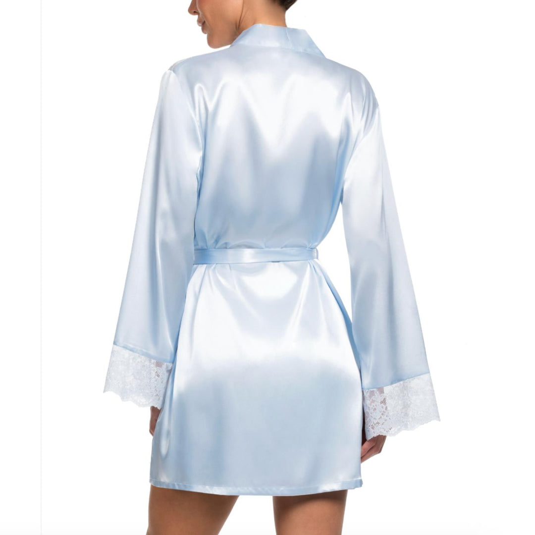Jonquil Annie Wrap in Pale Blue ANQ030-Robes-Jonquil in Bloom-Pale Blue-XSmall/Small-Anna Bella Fine Lingerie, Reveal Your Most Gorgeous Self!