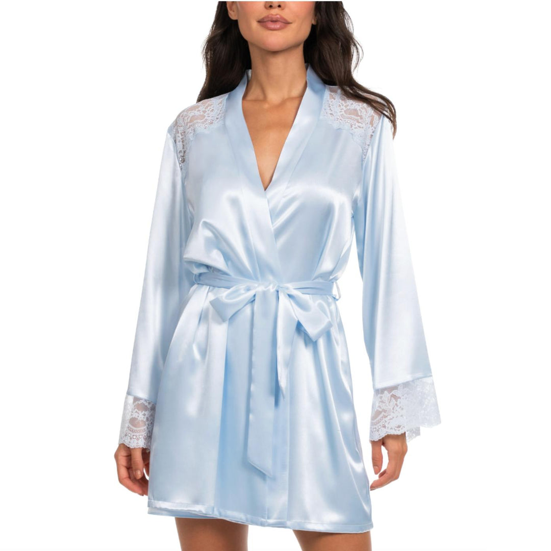 Jonquil Annie Wrap in Pale Blue ANQ030-Robes-Jonquil in Bloom-Pale Blue-XSmall/Small-Anna Bella Fine Lingerie, Reveal Your Most Gorgeous Self!