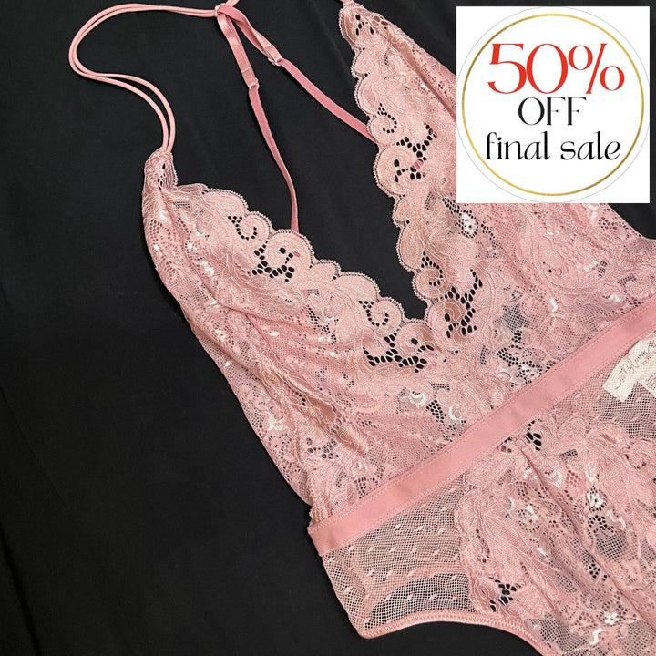 Jonquil Bailey Teddy BYE097 in Lilas Rose-Bodysuit-Jonquil in Bloom-Lilas Rose-XSmall-Anna Bella Fine Lingerie, Reveal Your Most Gorgeous Self!