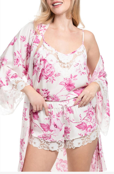 Jonquil Days of Summer Wrap DOS230-Anna Bella Fine Lingerie-Orchid Print-XSmall/Small-
