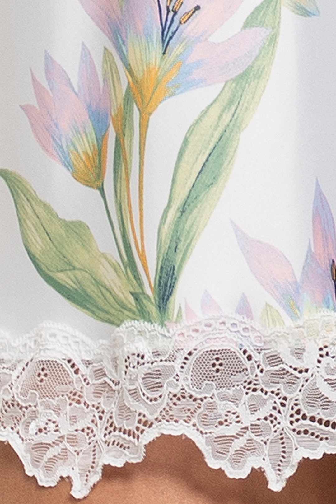 Jonquil Elyse Chemise in Ivory Print EYE110-Sleepwear-Jonquil in Bloom-Ivory Print-XSmall-Anna Bella Fine Lingerie, Reveal Your Most Gorgeous Self!