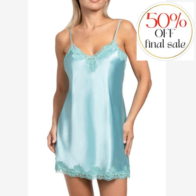 Jonquil Josie Chemise JSE010 in Jade-Anna Bella Fine Lingerie-Jade-Small-