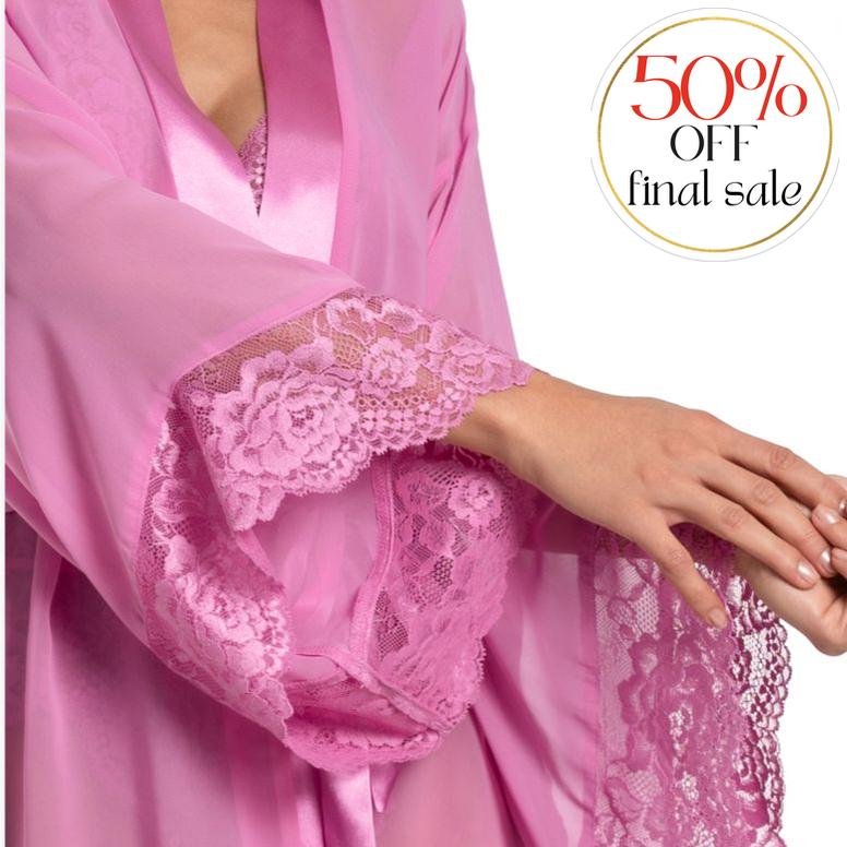 Jonquil Juliet Wrap JUE030 in Orchid-Robes-Jonquil in Bloom-Orchid-XSmall/Small-Anna Bella Fine Lingerie, Reveal Your Most Gorgeous Self!