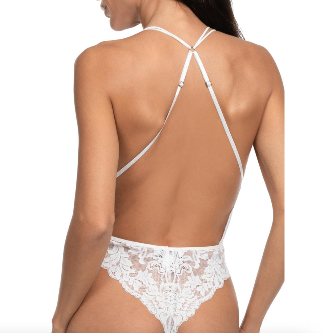 Jonquil Lorena Teddy in Ivory LRE094-Bodysuit-Jonquil in Bloom-Ivory-XSmall-Anna Bella Fine Lingerie, Reveal Your Most Gorgeous Self!