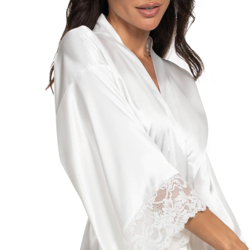 Jonquil Lorena Wrap in Ivory LRE030-Robes-Jonquil in Bloom-Ivory-XSmall/Small-Anna Bella Fine Lingerie, Reveal Your Most Gorgeous Self!