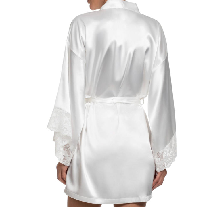 Jonquil Lorena Wrap in Ivory LRE030-Robes-Jonquil in Bloom-Ivory-XSmall/Small-Anna Bella Fine Lingerie, Reveal Your Most Gorgeous Self!