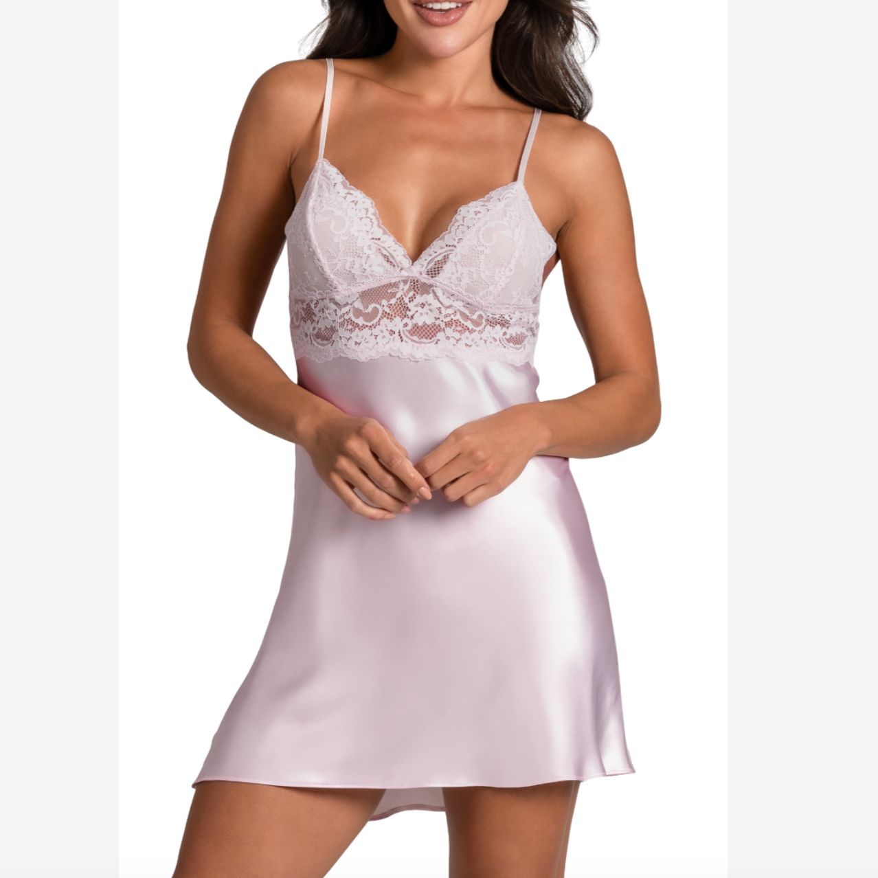 Jonquil Love Me Now Chemise LMN010 in Rose Water-Anna Bella Fine Lingerie-Rose Water-XSmall-