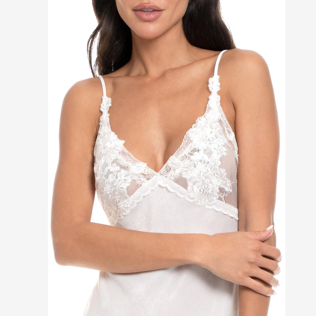 Jonquil Marry Me Gown MRM022-Sleepwear-Jonquil in Bloom-Ivory-XSmall-Anna Bella Fine Lingerie, Reveal Your Most Gorgeous Self!