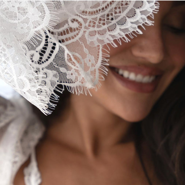 Jonquil Marry Me Robe MRM035 in Ivory-Robes-Jonquil in Bloom-Ivory-XSmall/Small-Anna Bella Fine Lingerie, Reveal Your Most Gorgeous Self!