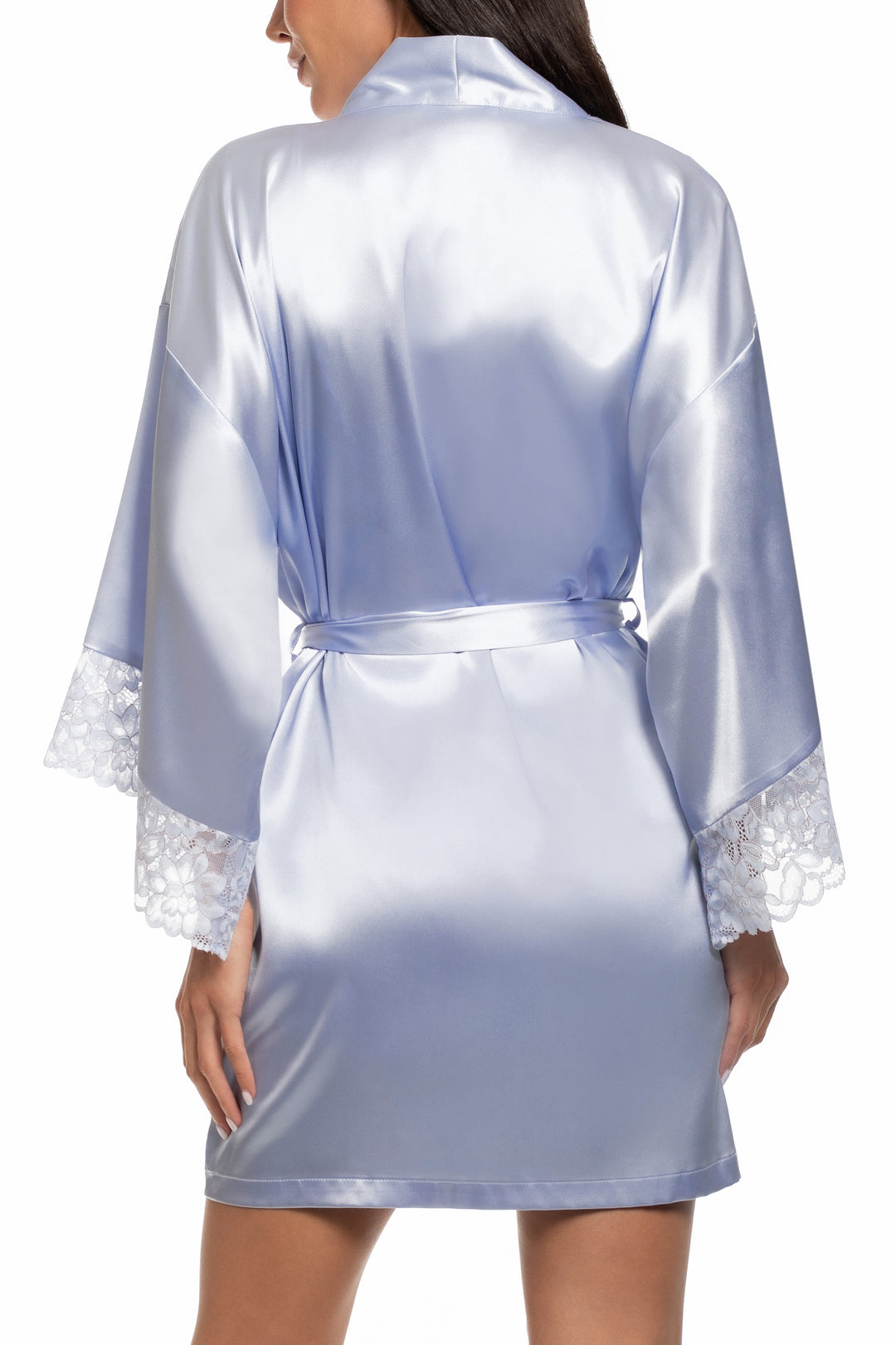 Jonquil Mina Wrap in Thistle Blue MNJ030-Robes-Jonquil in Bloom-Thistle Blue-XSmall/Small-Anna Bella Fine Lingerie, Reveal Your Most Gorgeous Self!
