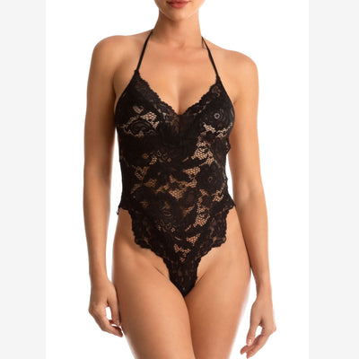 Jonquil Roman Holiday Teddy in Black RHL097-Anna Bella Fine Lingerie-Black-XSmall-