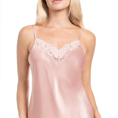 Jonquil Rosalie Cami Short Set RSQ040 in Rose Dawn-Loungewear-Jonquil in Bloom-Rose Dawn-XSmall-Anna Bella Fine Lingerie, Reveal Your Most Gorgeous Self!
