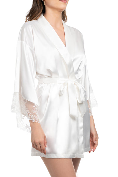 Jonquil Tasha Wrap TSH030-Robes-Jonquil in Bloom-Ivory-XSmall/Small-Anna Bella Fine Lingerie, Reveal Your Most Gorgeous Self!