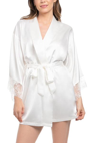 Jonquil Tasha Wrap TSH030-Robes-Jonquil in Bloom-Ivory-XSmall/Small-Anna Bella Fine Lingerie, Reveal Your Most Gorgeous Self!