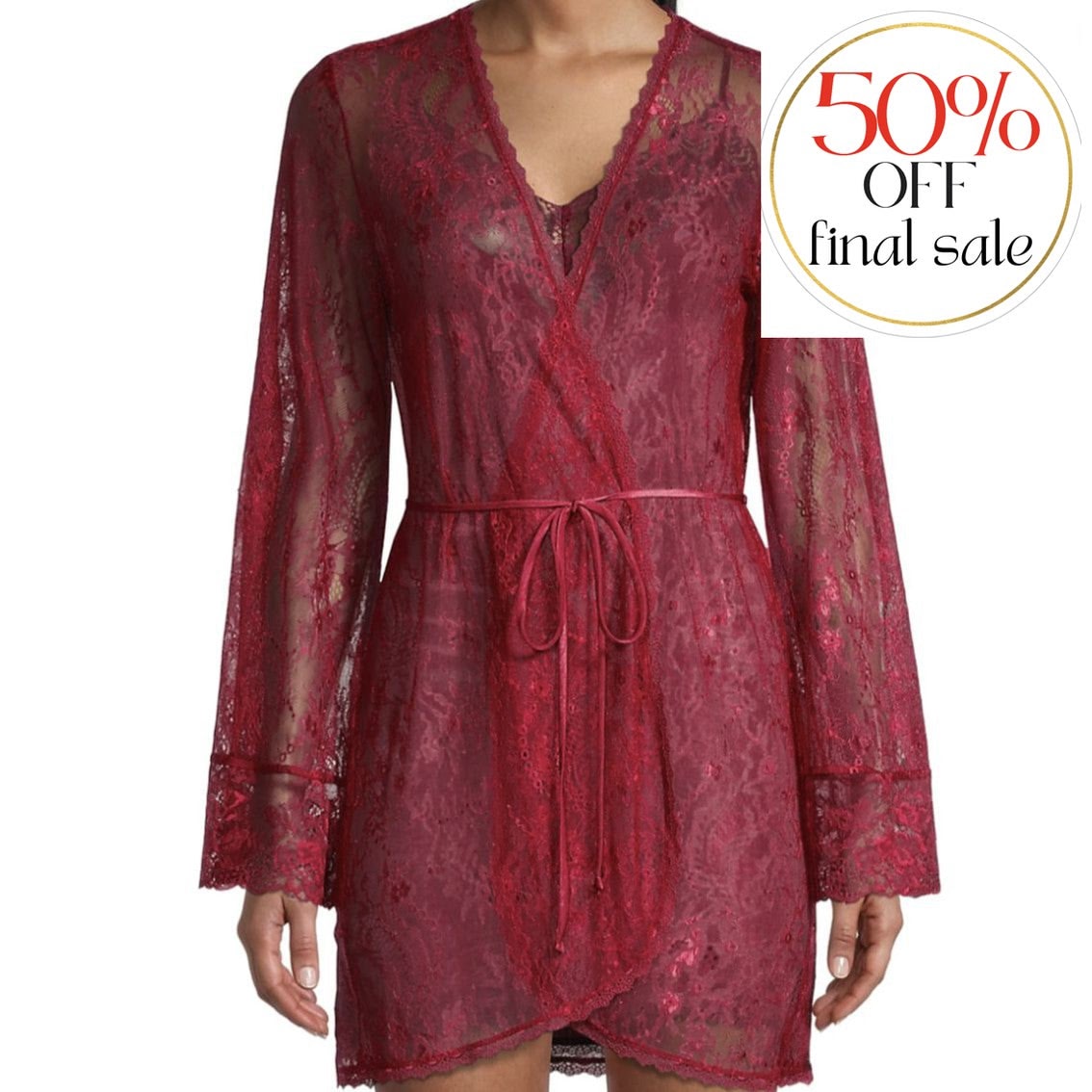 Jonquil Wait Until Dark Wrap in Cinnamon DUW030-Robes-Jonquil in Bloom-Cinnamon-XSmall/Small-Anna Bella Fine Lingerie, Reveal Your Most Gorgeous Self!