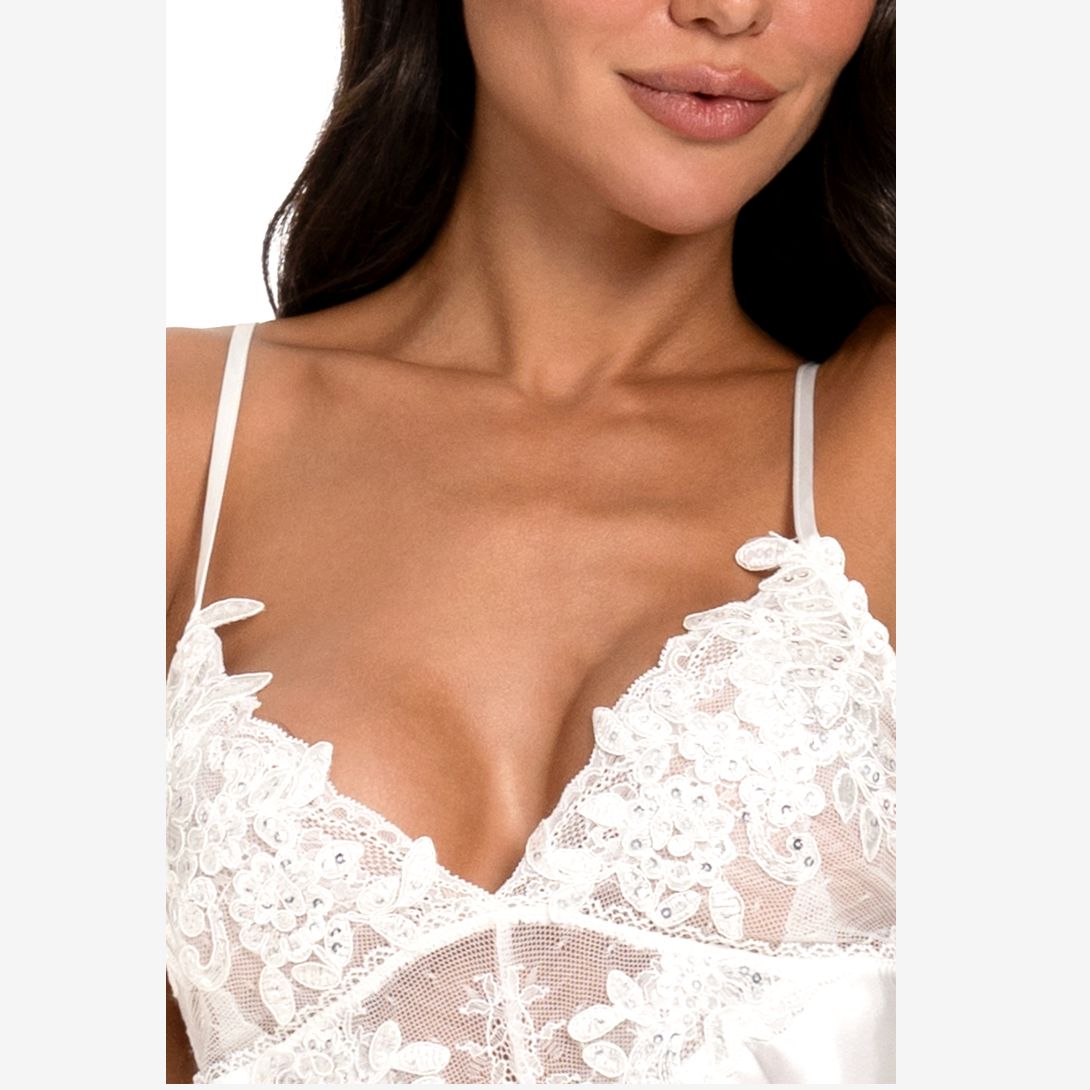 Jonquil Zayla Chemise in Ivory ZAY010-Anna Bella Fine Lingerie-Ivory-XSmall-