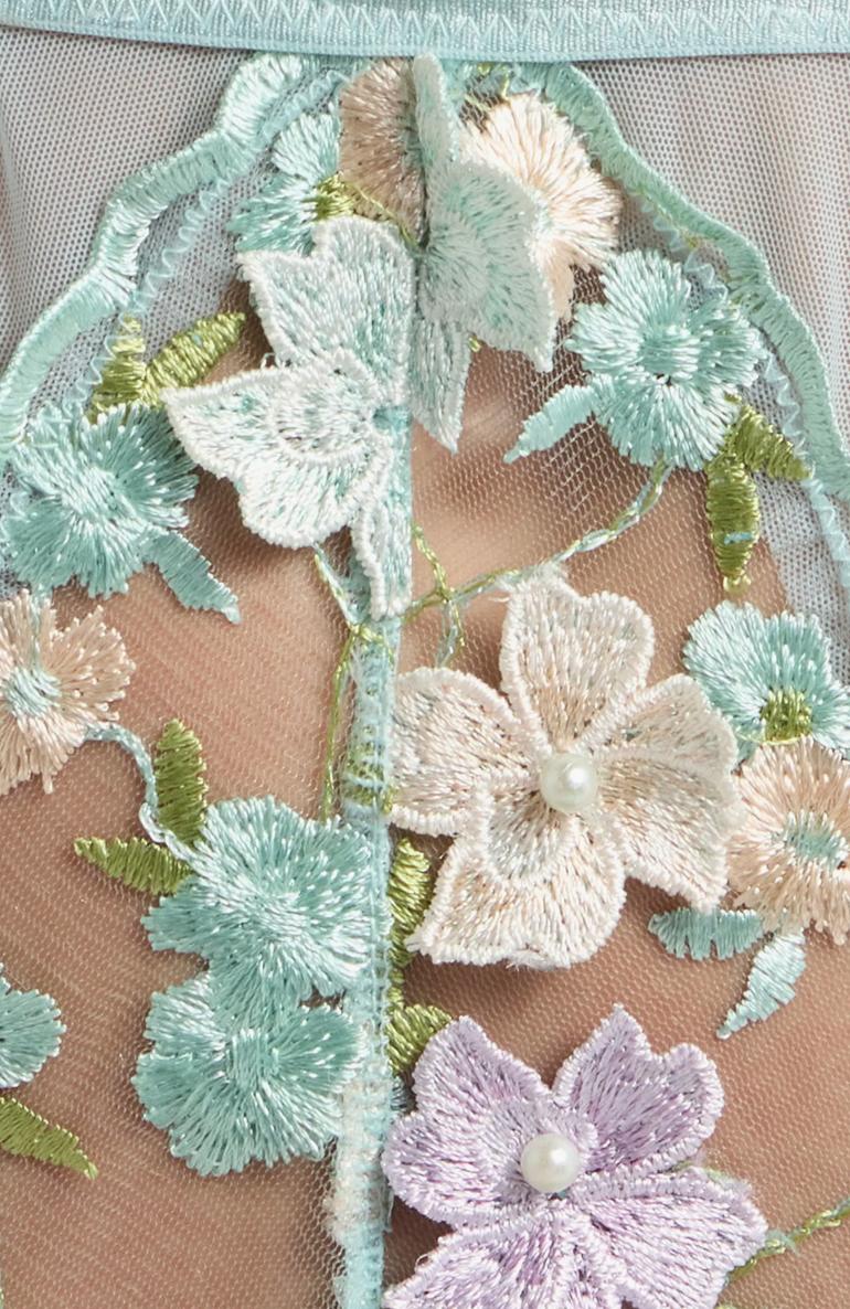 Kilo Brava Bodysuit in Powder Blue 13127-Anna Bella Fine Lingerie-Powder Blue-Small-