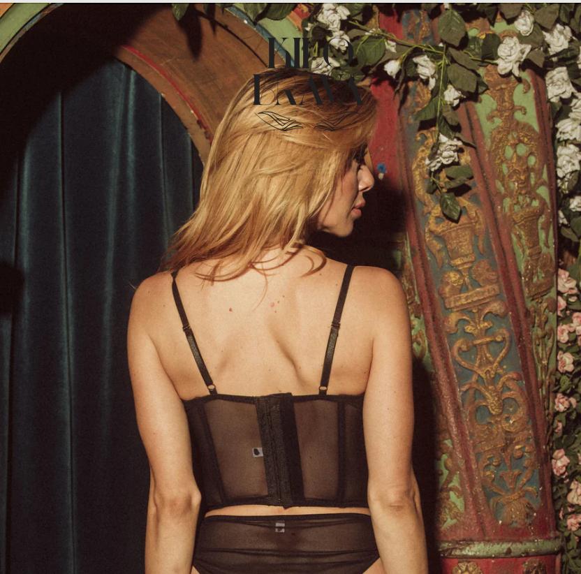 Kilo Brava Bustier 11314-Corsets / Bustiers-Kilo Brava-Black-Small-Anna Bella Fine Lingerie, Reveal Your Most Gorgeous Self!