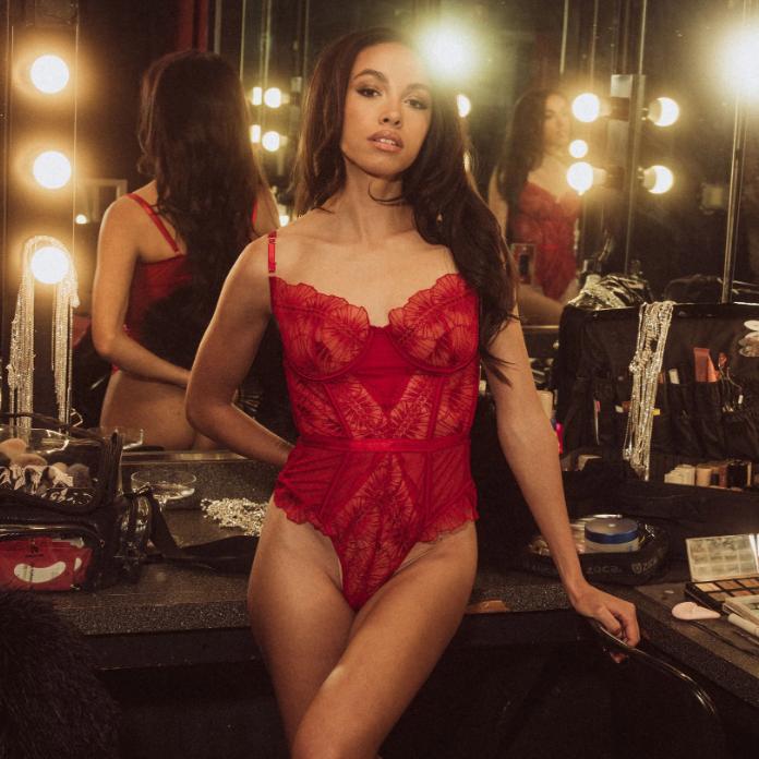 Kilo Brava UW Bodysuit 13206 in Scarlett-Bodysuit-Kilo Brava-Scarlett-Small-Anna Bella Fine Lingerie, Reveal Your Most Gorgeous Self!