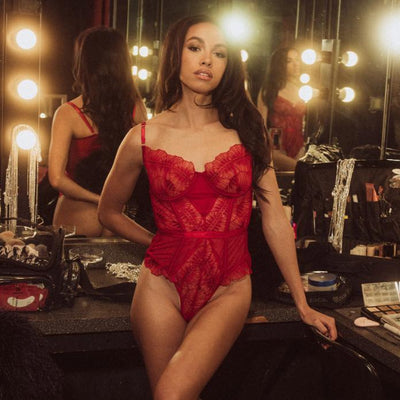 Kilo Brava UW Bodysuit 13206 in Scarlett-Bodysuit-Kilo Brava-Scarlett-Small-Anna Bella Fine Lingerie, Reveal Your Most Gorgeous Self!