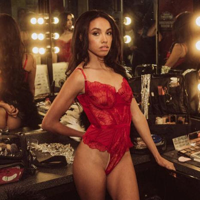 Kilo Brava UW Bodysuit 13206 in Scarlett-Bodysuit-Kilo Brava-Scarlett-Small-Anna Bella Fine Lingerie, Reveal Your Most Gorgeous Self!