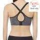 Le Mystere Hi Impact Sports Bra 920-Sports Bras-Le Mystere-Charcoal Heather-34-DD/E-Anna Bella Fine Lingerie, Reveal Your Most Gorgeous Self!