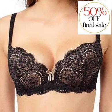 Le Mystere Isabella Lace 2535-Anna Bella Fine Lingerie-Black/Natural-32-B