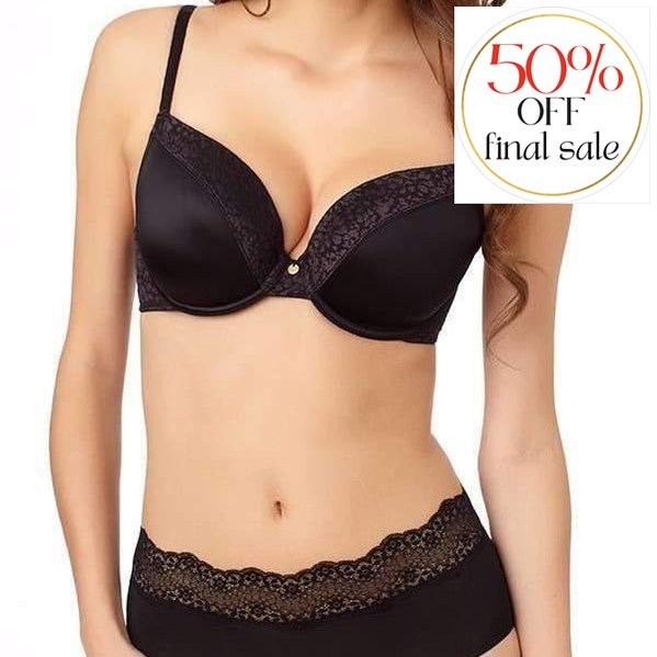 Le Mystere Safari 9978-Bras-Le Mystere-Black-34-C-Anna Bella Fine Lingerie, Reveal Your Most Gorgeous Self!
