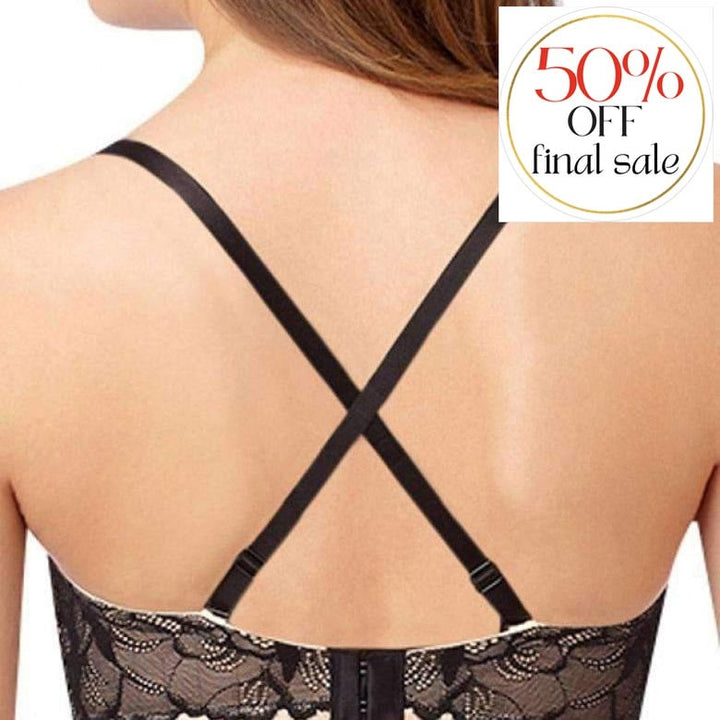 Le Mystere Sensuelle Strapless 2855-Strapless Bras-Le Mystere-Black-32-B-Anna Bella Fine Lingerie, Reveal Your Most Gorgeous Self!