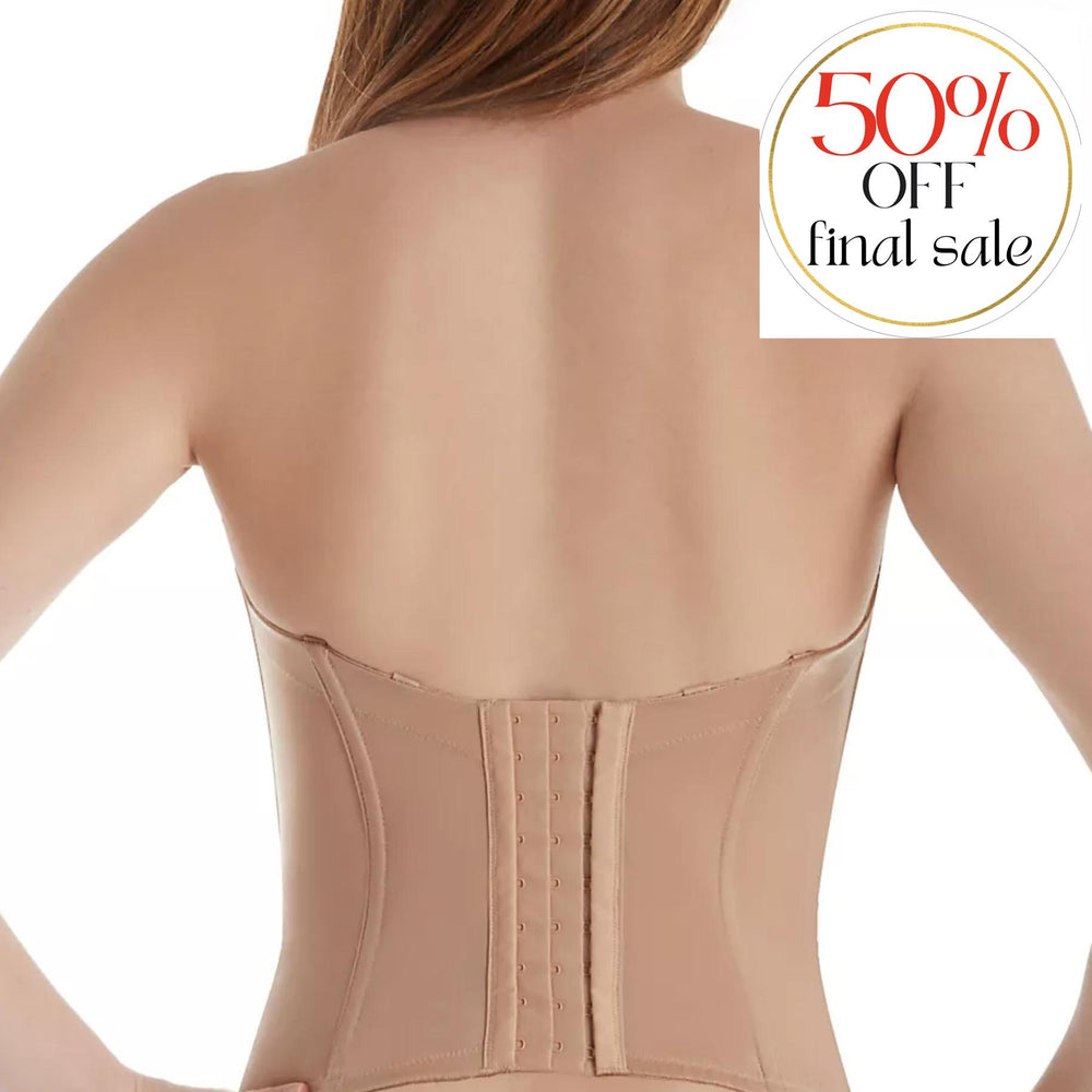 Le Mystere Soiree Longline Bustier 8556-Corsets / Bustiers-Le Mystere-Nude-32-F-Anna Bella Fine Lingerie, Reveal Your Most Gorgeous Self!