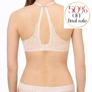 Le Mystere Sophia Lace T-Back 2635-Bras-Le Mystere-Almond-34-C-Anna Bella Fine Lingerie, Reveal Your Most Gorgeous Self!