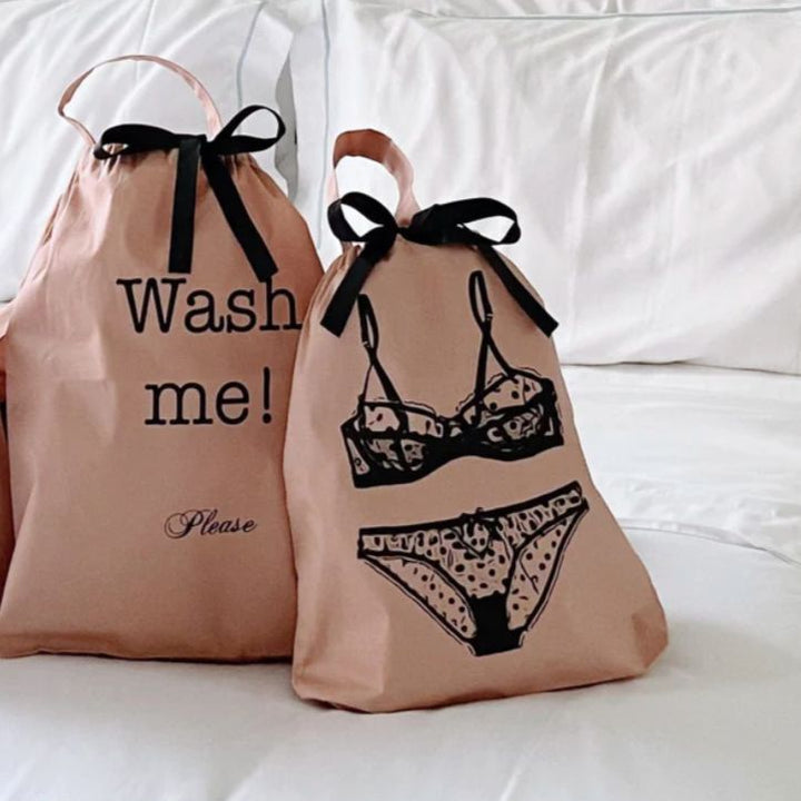 Lingerie Travel Bag in Pink Blush-Travel Accessories-Bag-All-Anna Bella Fine Lingerie, Reveal Your Most Gorgeous Self!